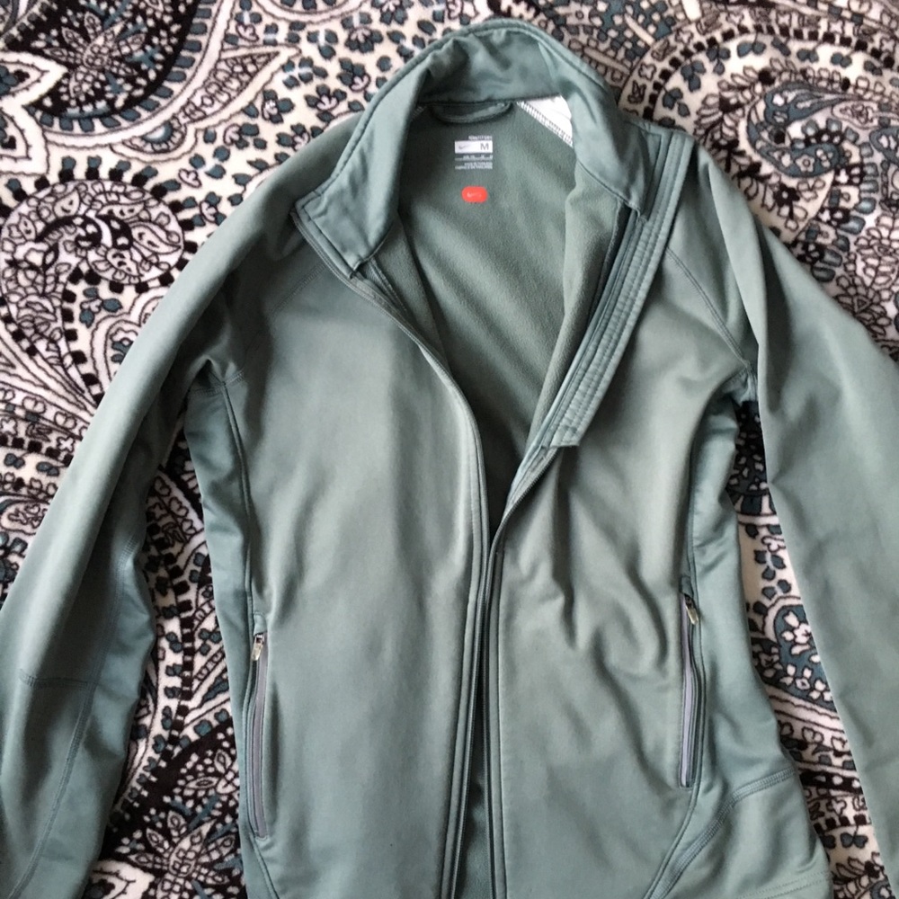 Nike zip up dry fit